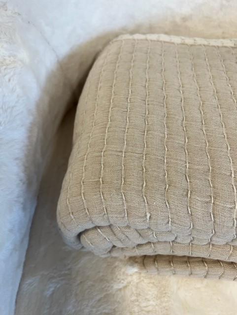 Ribbed Bed spread single natural - Ib Laursen - Image 3