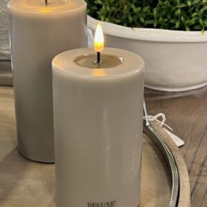 Deluxe Sand LED candle 7,5*12,5 cm