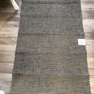 Emm Black/Linen Met. Rug 70x120cm - Pappelina