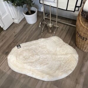 Roos Rug off white S - Fondaco