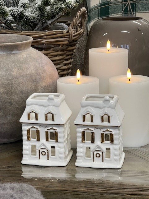 House Stoneware Lantern - Lexington