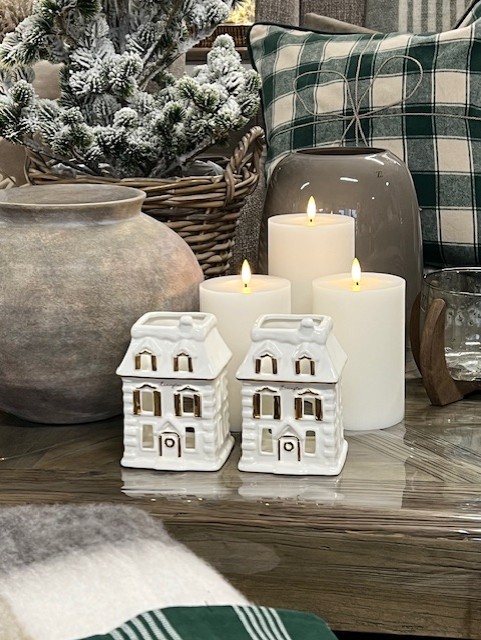 House Stoneware Lantern - Lexington - Image 3