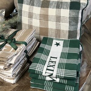 Lexington Organic Cotton Terry kitchen towel green - Lexington