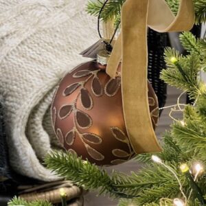 Holmen Christmas Ball brown