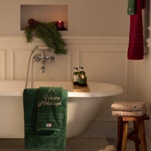 Original Towel Juniper Happy Holidays - Lexington