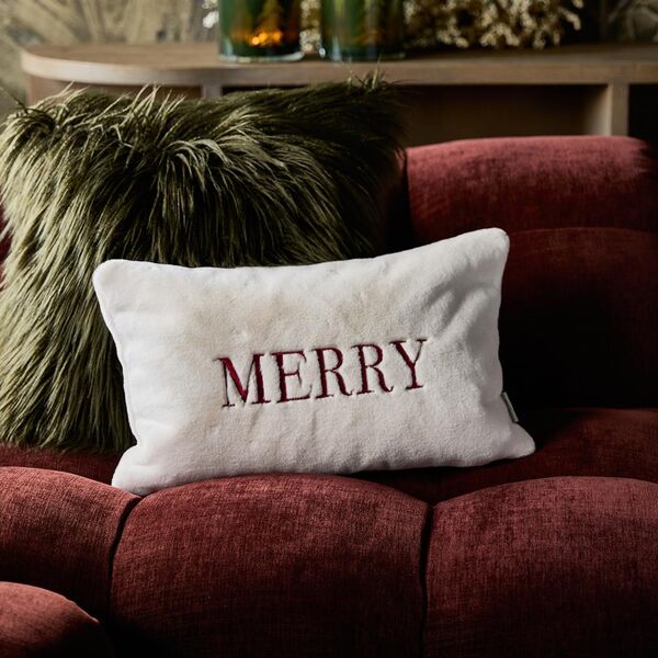 Merry Christmas pillow cover 50x30cm - Riviera Maison - Image 4