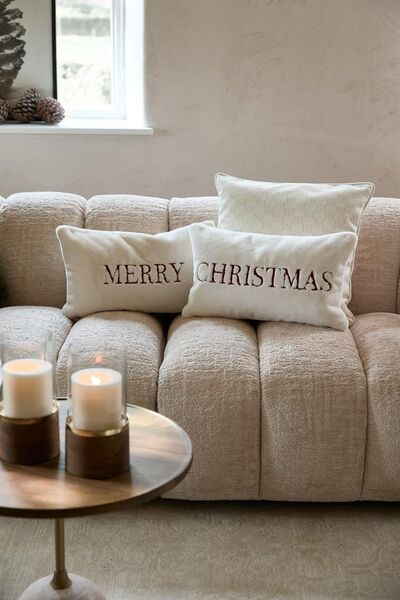 Merry Christmas pillow cover 50x30cm - Riviera Maison - Image 5