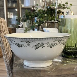 Faustine Salad bowl english green - Comptoir de Famille