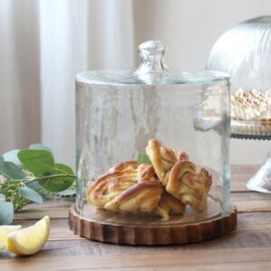 Glass Dome on Tray - Chic Antique