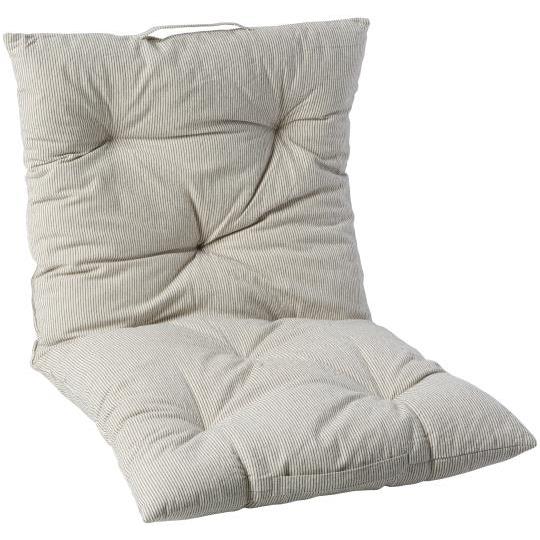 Mattress cushion Lina natural w/thin black stripes - Ib Laursen - Image 3