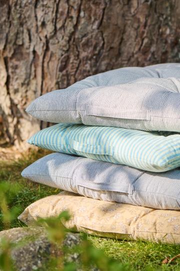 Mattress cushion Lina natural w/thin black stripes - Ib Laursen - Image 4