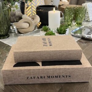 Coffee table books Safari Moments set of 2 - Zelected by Houze