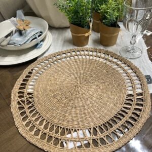 Placemat Straw nature willow - Green Gate