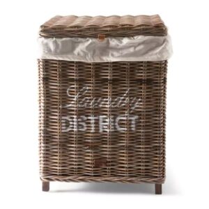Rustic Rattan Laundry District Basket - Riviera Maison