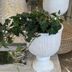 Flower pot Rea antic white