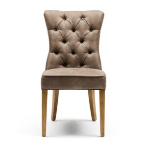Balmoral Dining Chair, pellini coffee - Riviera Maison