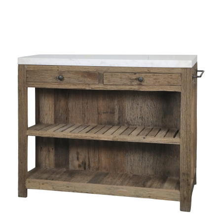 Grimaud Service Table m. Marble top - Chic Antique - Image 3