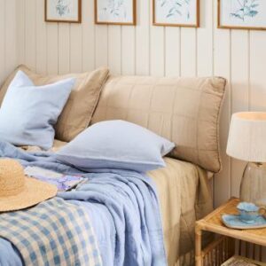 Cushion cover f/heardboard cushion fog, front quilted - Ib Laursen