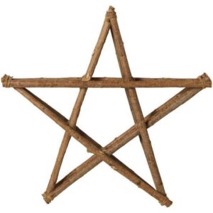 Star made of twings XL - Ib Laursen