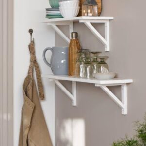 Shelf Gilleleje w/2 shelf brackets M - Ib Laursen