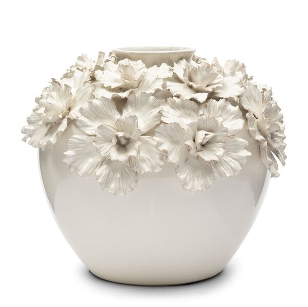 Blossom Vase, white L - Riviera Maison - Image 2