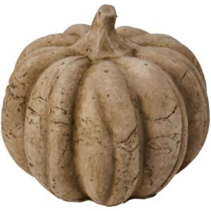 Pumpkin standing natural raw surface M - Ib Laursen
