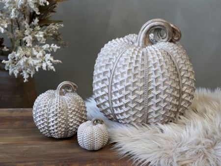 Pumpkin w.Gold/latte XL - Chic Antique