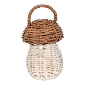 Rattan mushroom house natural small - Green Gate