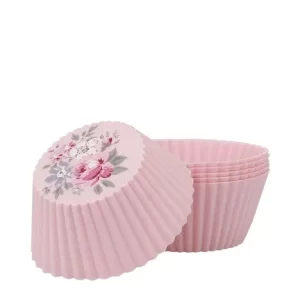 Silicone baking cups Clara pink - Green Gate