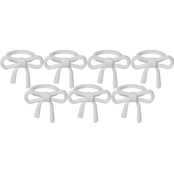 Accessorize Candle ring bow white set - Star - Image 2