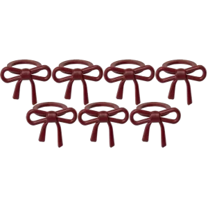 Accessorize Candle ring Bow red set of 7 - Star