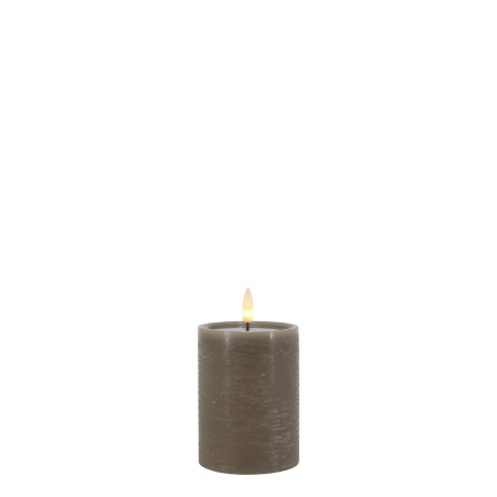 Cenon Pillar Candle w. Rustic surface LED - Chic Antique - Image 3