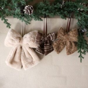 Bow pendant set of 3 - Chic Antique