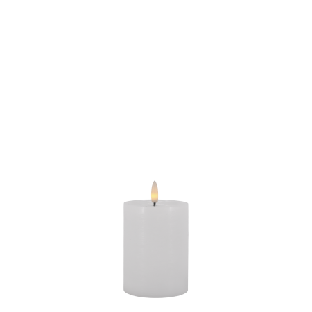 Cenon Pillar Candle w. Rustic surface LED white - Chic Antique - Image 2
