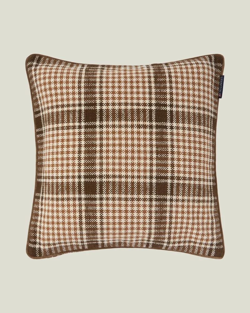 Checked Recycled Cotton Pillow cover - Lexington