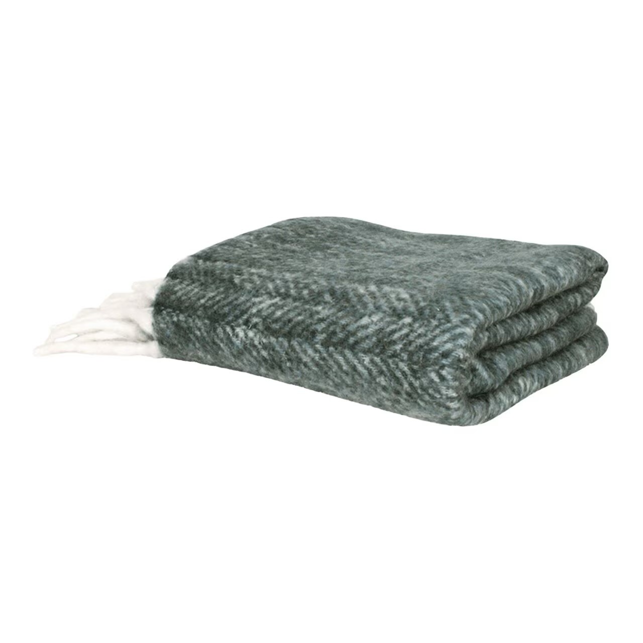 Wool Blanket green - Strömshaga - Image 2