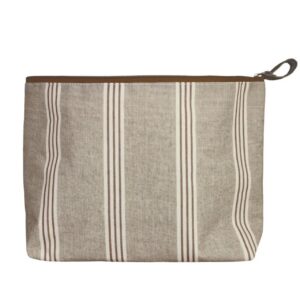 Cosmetic Bag Simona Brown L - Strömshaga