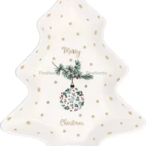 Tree Plate Joelle white medium - Green Gate