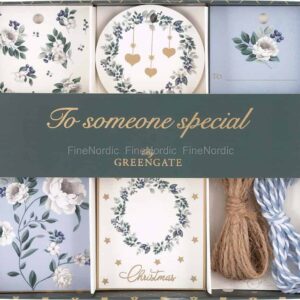 Gift Tag Box Philippa white - Green Gate