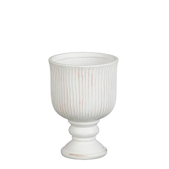 Reia vintage white pot S