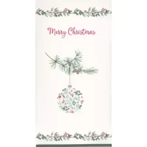 Joelle white paper napkin - Green Gate