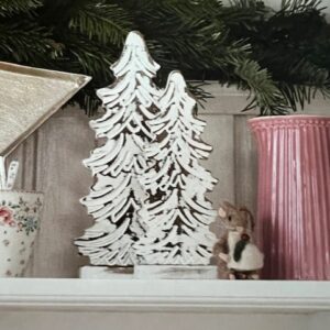 Christmas tree Winter white small - Green Gate