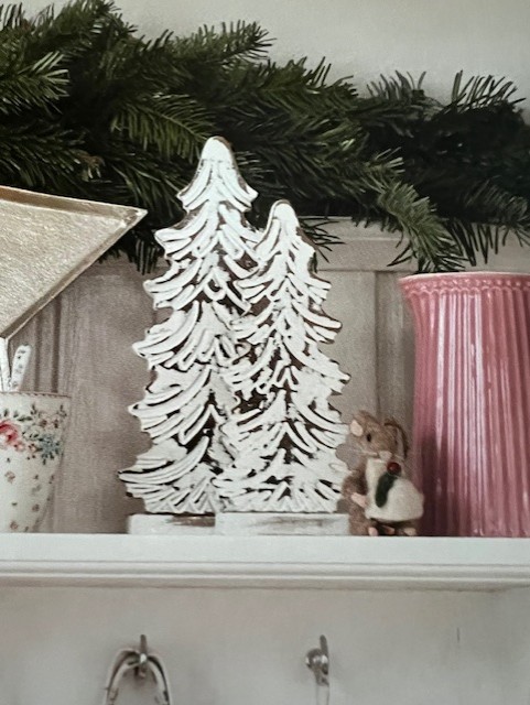Christmas tree Winter white small - Green Gate