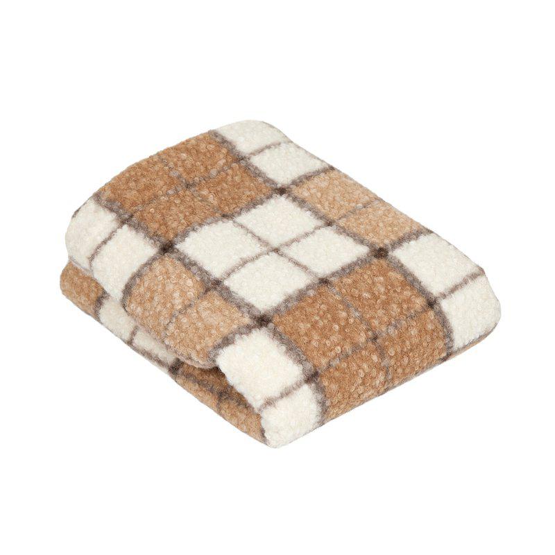 Frode brown blanket - Fondaco - Image 2