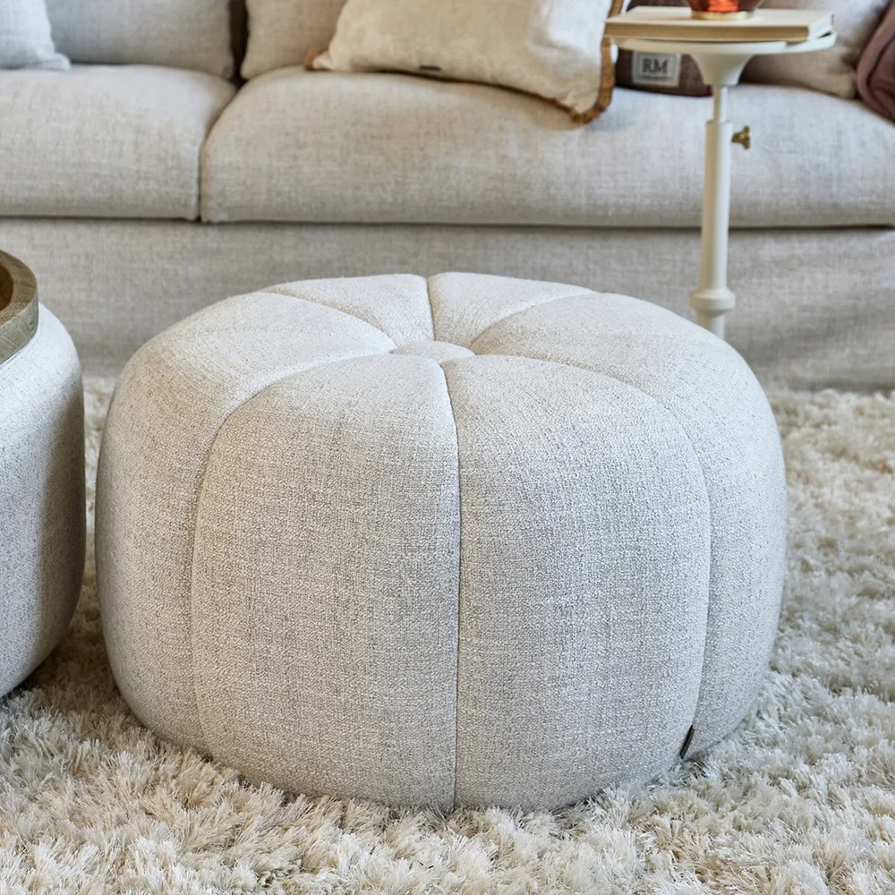 Falcone stool Antique white - Riviera Maison