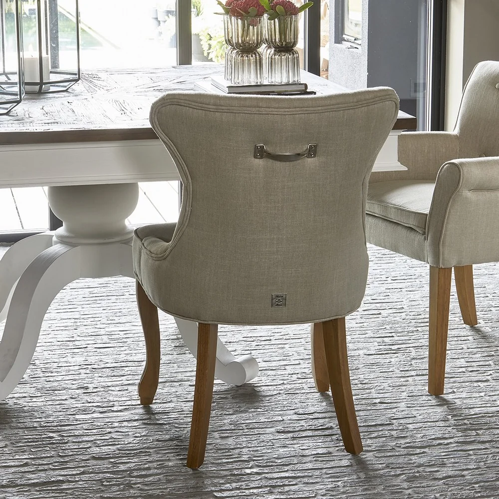 George Dinning Chair Glossy Flax - Riviera Maison - Image 4