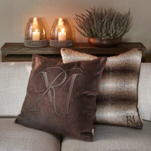 RM Chateu Pillow brown - Riviera Maison