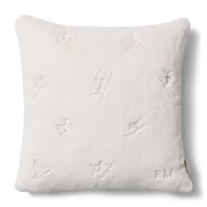 Aspen Mountain Faux Fur Pillow - Riviera Maison