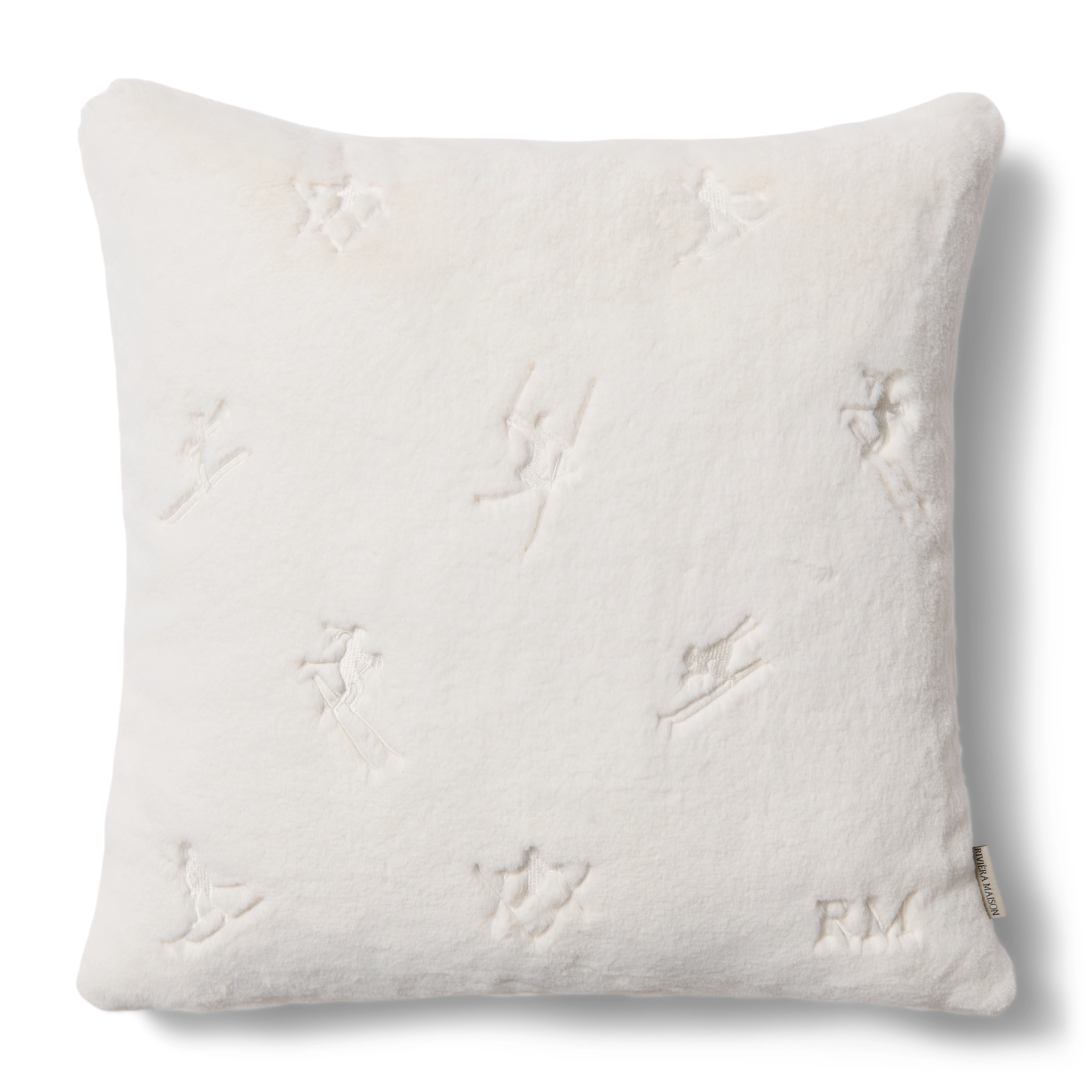 Aspen Mountain Faux Fur Pillow - Riviera Maison