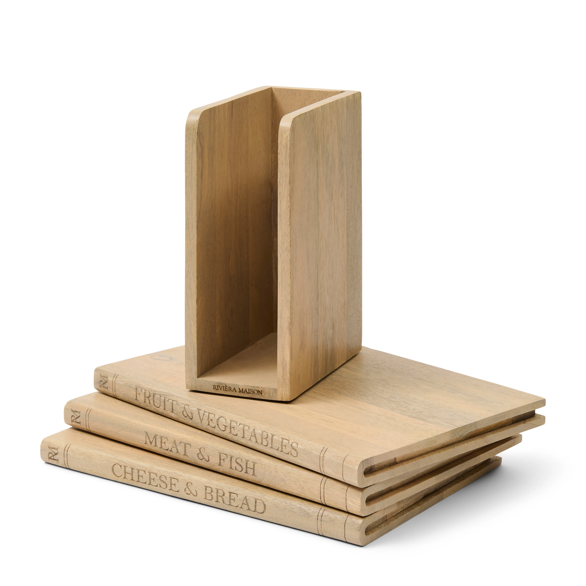 RM Book Chopping board set off 3 - Riviera Maison - Image 2